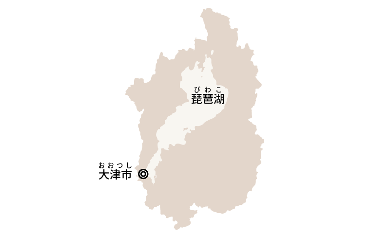 滋賀県の地図-1